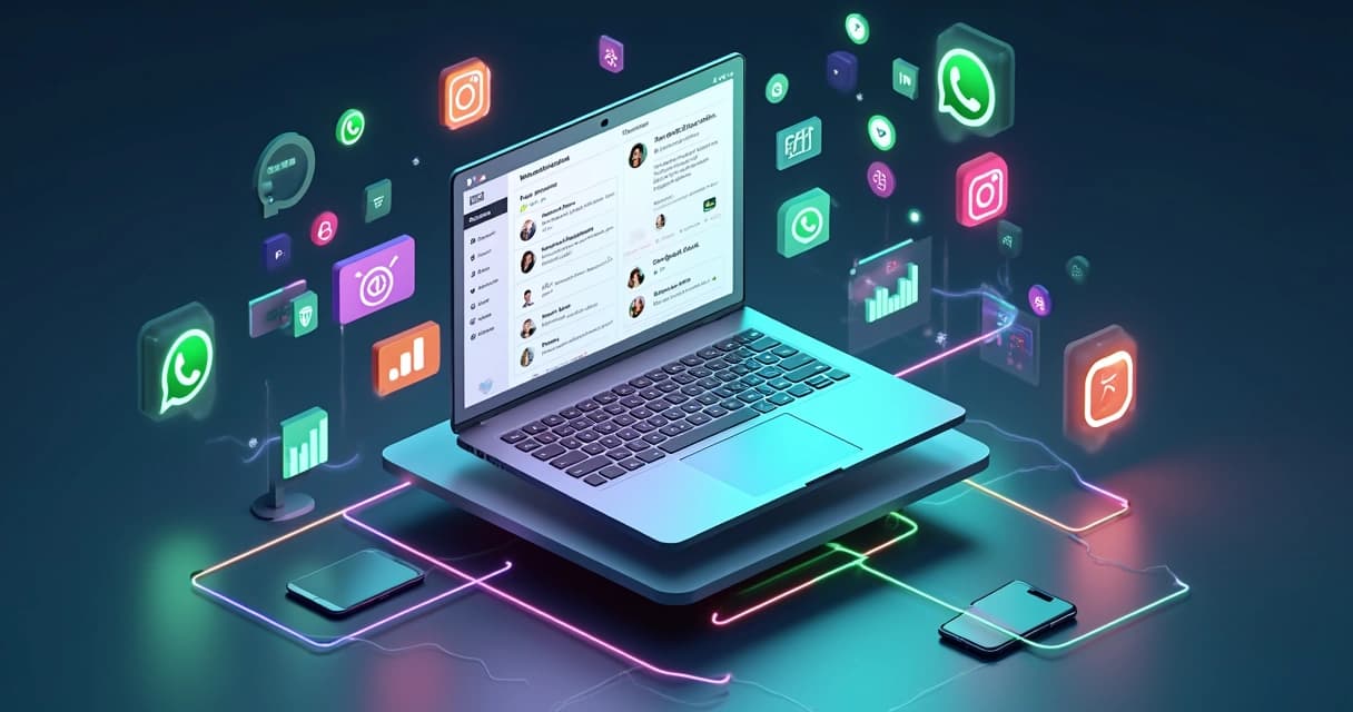Como Centralizar WhatsApp e Instagram: Guia de Plataformas 2026